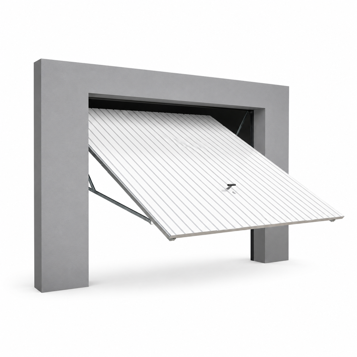 Portail basculant automatique